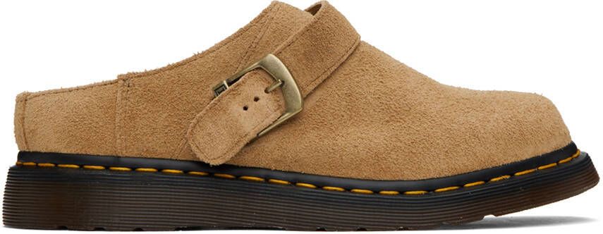 Dr. Martens Tan Isham Slingback Mules - Picture 3