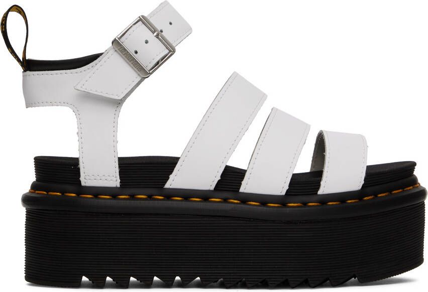 Dr. Martens White Blaire Hydro Sandals - Picture 4
