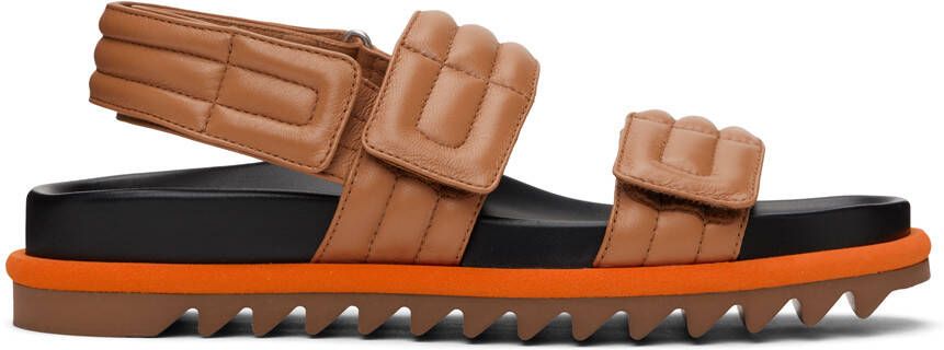 Dries Van Noten Beige Shark Sandals - Picture 5