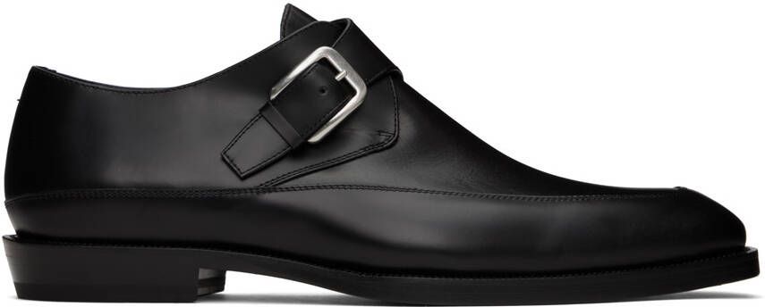 Dries Van Noten Black Buckle Monkstraps - Picture 5