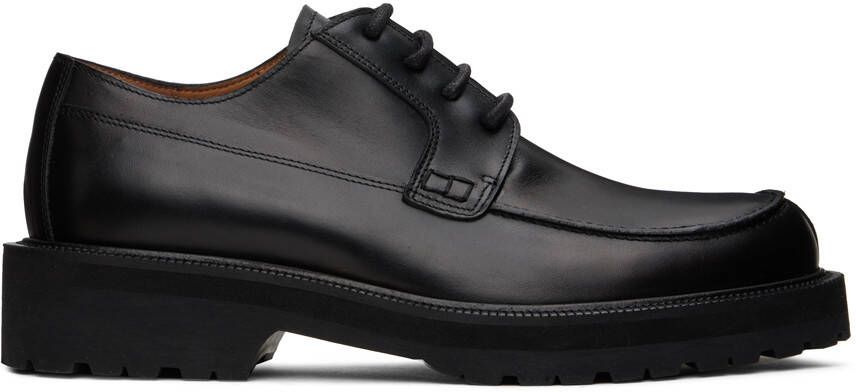 Dries Van Noten Black Canadian Oxfords - Picture 5
