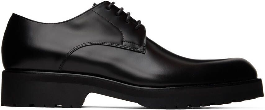 Dries Van Noten Black Leather Derbys - Picture 5