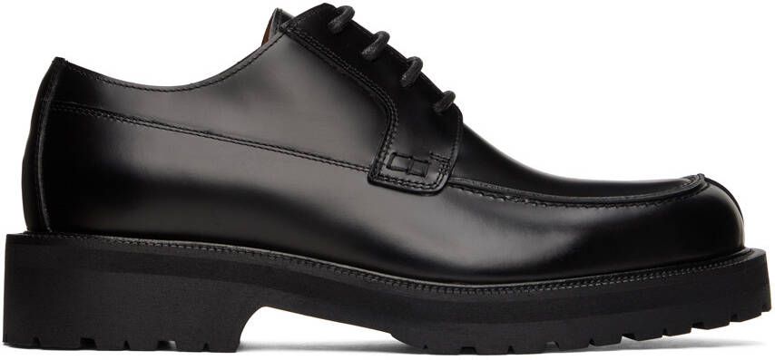 Dries Van Noten Black Leather Derbys - Picture 5
