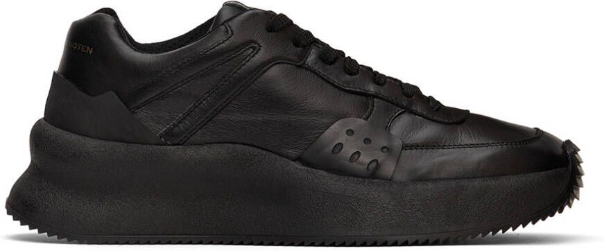 Dries Van Noten Black Platform Sneakers