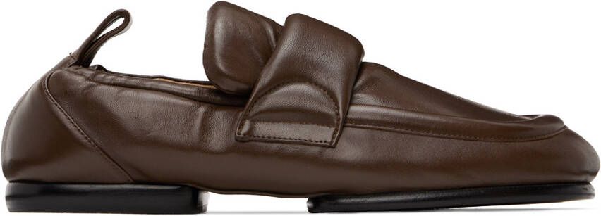 Dries Van Noten Brown Padded Loafers - Picture 5