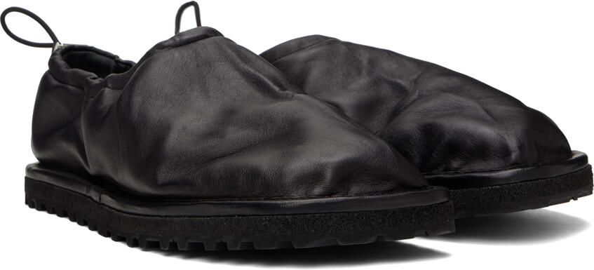 Dries Van Noten Black Adjustable Loafers - Picture 2