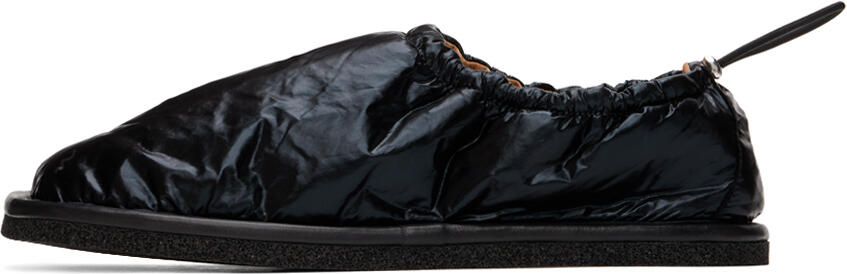 Dries Van Noten Black Adjustable Loafers - Picture 4