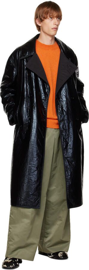 Dries Van Noten Black & White Cow Print Zip Up Boots - Picture 4