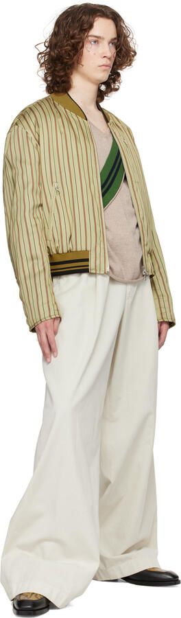 Dries Van Noten Black & Yellow Leather Monkstraps - Picture 4