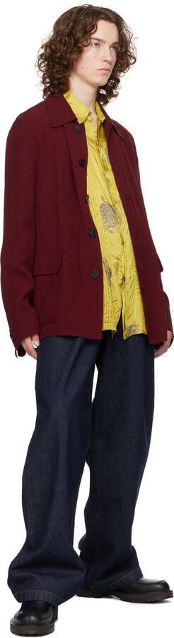 Dries Van Noten Black Leather Derbys - Picture 4