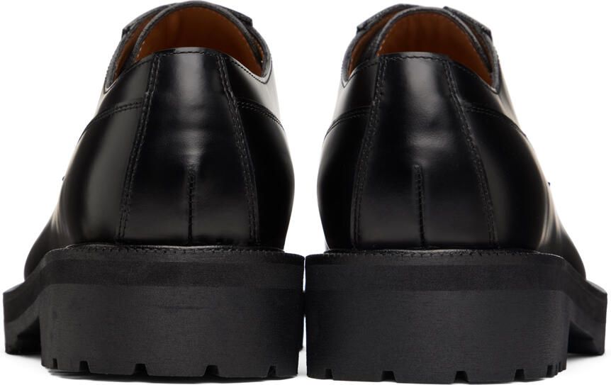 Dries Van Noten Black Leather Derbys