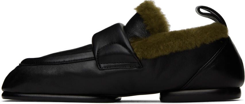 Dries Van Noten Black Padded Loafers - Picture 3