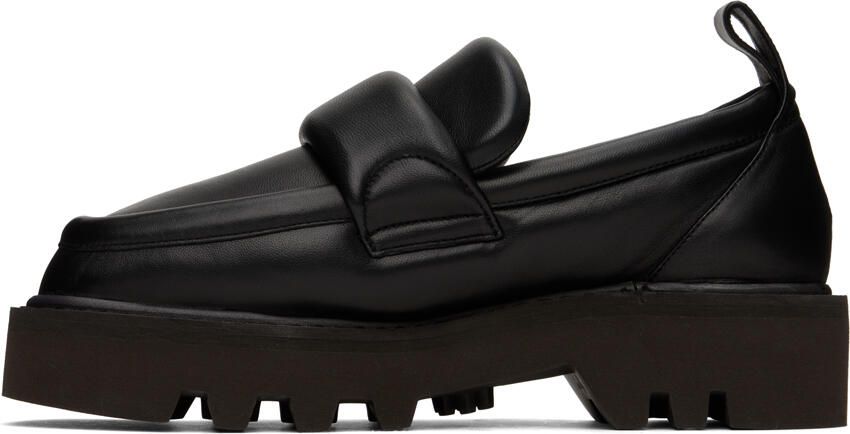 Dries Van Noten Black Padded Loafers - Picture 3