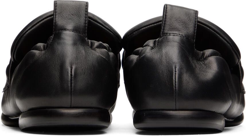 Dries Van Noten Black Padded Loafers