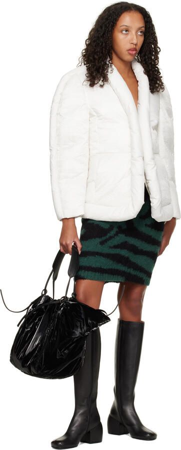 Dries Van Noten Black Zip Tall Boots - Picture 4