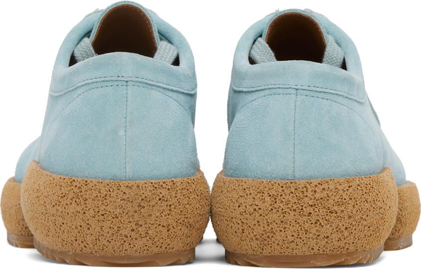 Dries Van Noten Blue Lace-Up Loafers