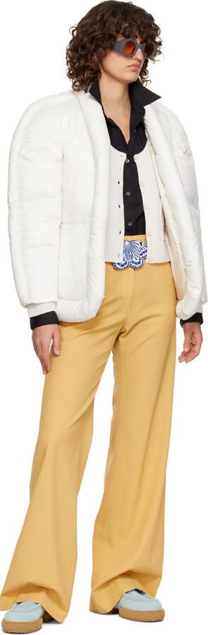 Dries Van Noten Blue Lace-Up Loafers - Picture 4