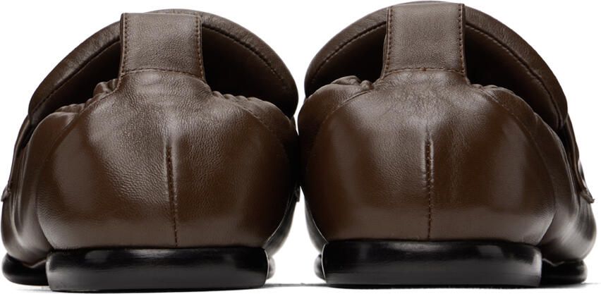 Dries Van Noten Brown Padded Loafers