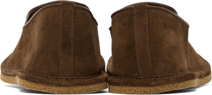 Dries Van Noten Brown Pantoufle Loafers