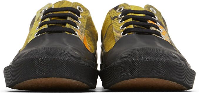 Dries Van Noten Multicolor Floral Canvas Low-Top Sneakers - Picture 3