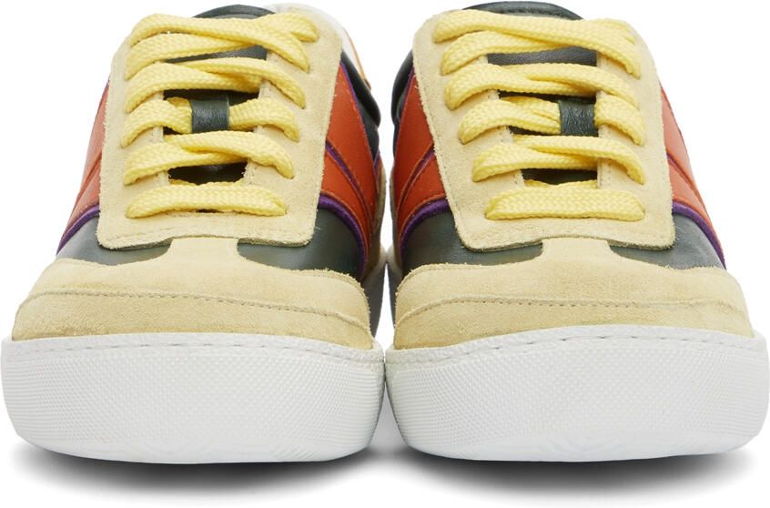 Dries Van Noten Multicolor Leather Sneakers - Picture 3