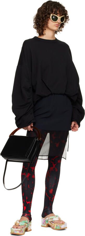 Dries Van Noten Multicolor Printed Platform Heeled Sandals - Picture 4