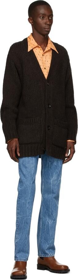 Dries Van Noten Tan Leather Chelsea Boots - Picture 4