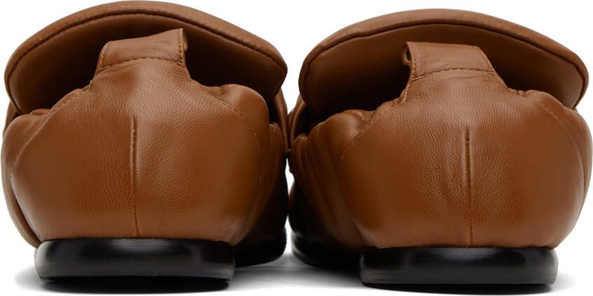 Dries Van Noten Tan Padded Loafers