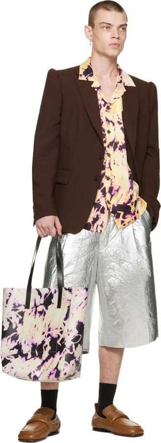 Dries Van Noten Tan Padded Loafers - Picture 3