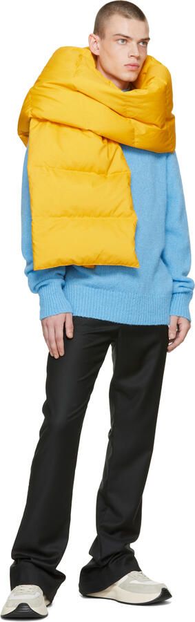 Dries Van Noten White & Gray Paneled Sneakers - Picture 4