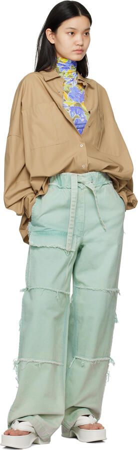 Dries Van Noten White Platform Heeled Sandals - Picture 4