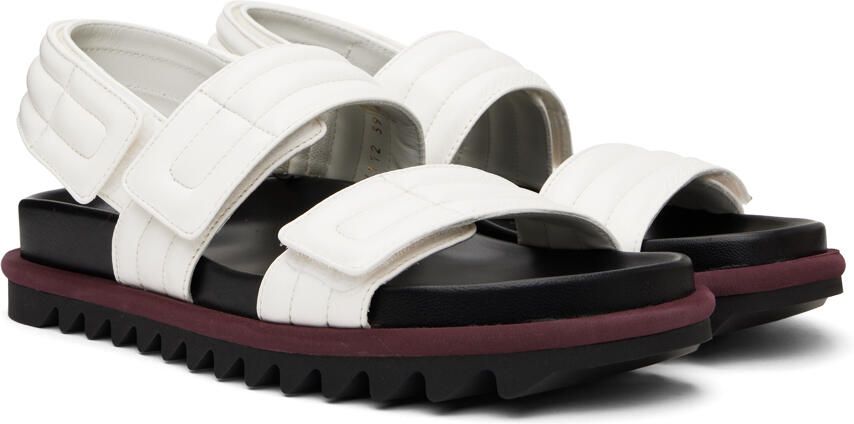 Dries Van Noten White Shark Sandals - Picture 2