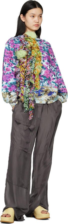 Dries Van Noten Yellow Block Heeled Sandals - Picture 4