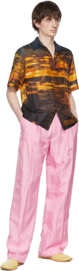 Dries Van Noten Yellow Leather loafers - Picture 3