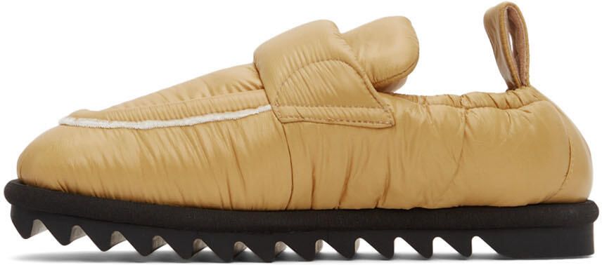 Dries Van Noten Yellow Nylon Padded Loafers - Picture 4