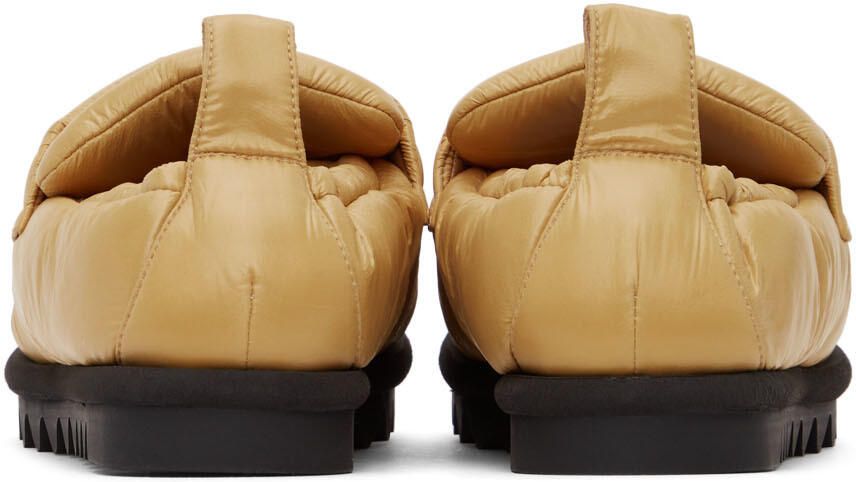 Dries Van Noten Yellow Nylon Padded Loafers - Picture 2