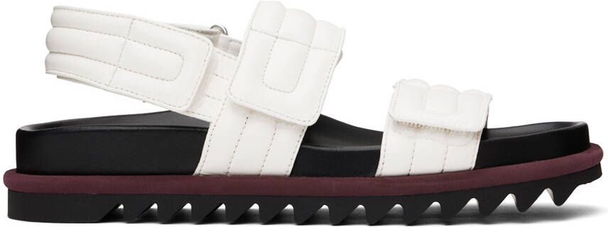 Dries Van Noten White Shark Sandals - Picture 5