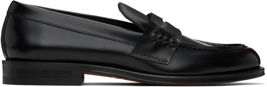 Dsquared2 Black Classic Loafers - Picture 4