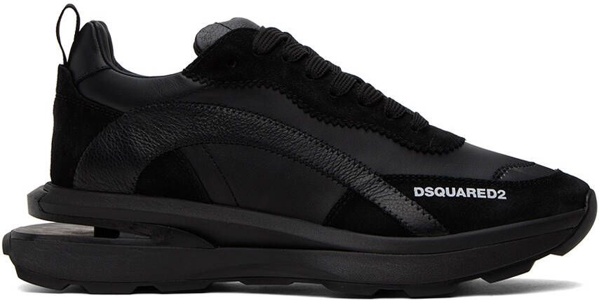 Dsquared2 Black Slash Sneakers - Picture 5