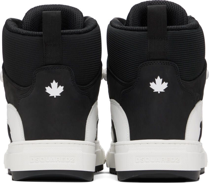 Dsquared2 Black & White Boogie Sneakers