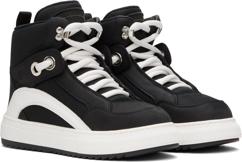 Dsquared2 Black & White Boogie Sneakers - Picture 3