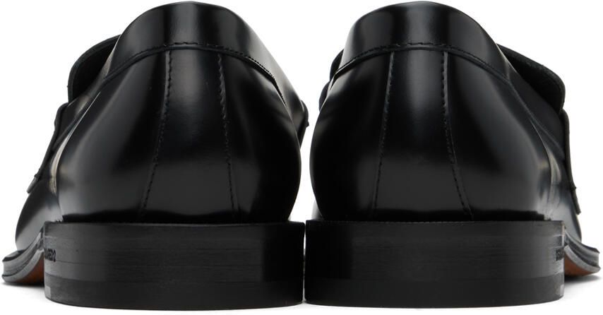 Dsquared2 Black Classic Loafers