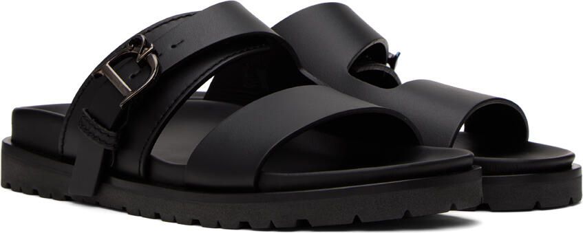 Dsquared2 Black Statement Sandals - Picture 2