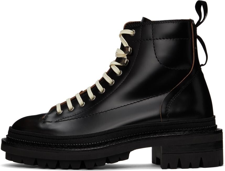 Dsquared2 Black Utility Hiker Boots - Picture 3