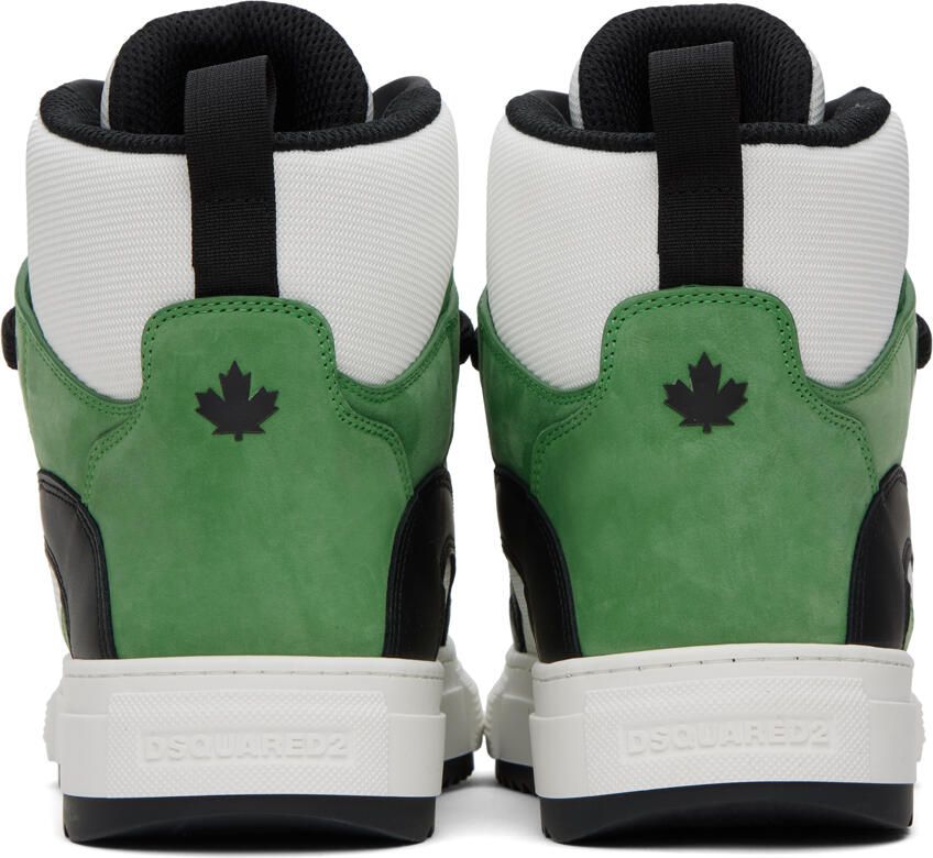 Dsquared2 Green Boogie Sneakers - Picture 5