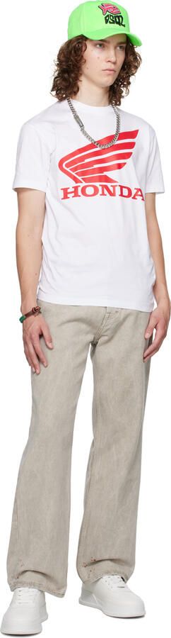 Dsquared2 White Canadian Sneakers - Picture 4