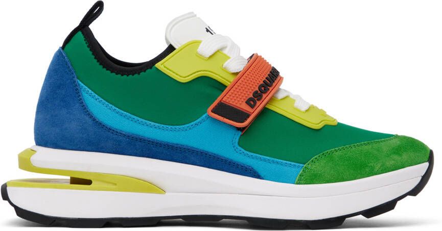 Dsquared2 Multicolor Slash Sneakers - Picture 5