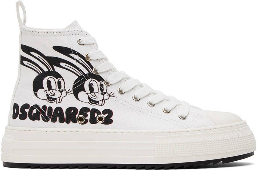 Dsquared2 White Berlin Sneakers - Picture 5