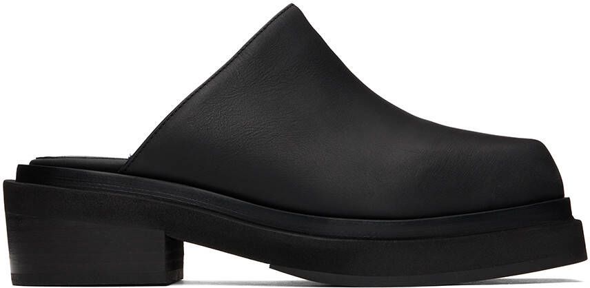 Eckhaus Latta Black Zoe Clogs - Picture 4
