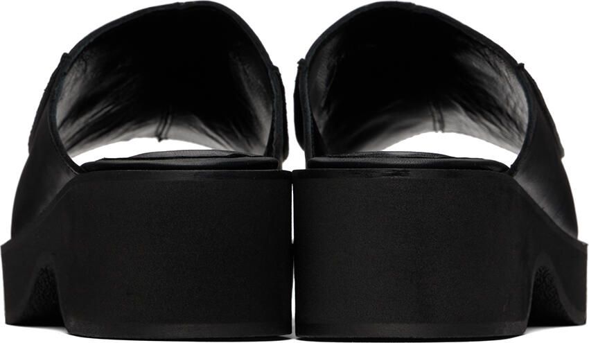 Eckhaus Latta Black Frame Mules